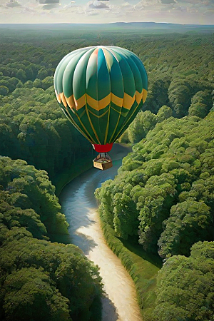 飞翔之梦热气球探索新视角