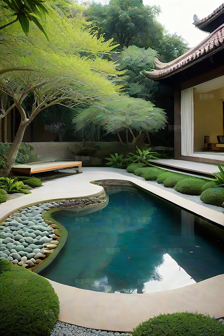静谧之境吴氏艺术品展现的宁静花园
