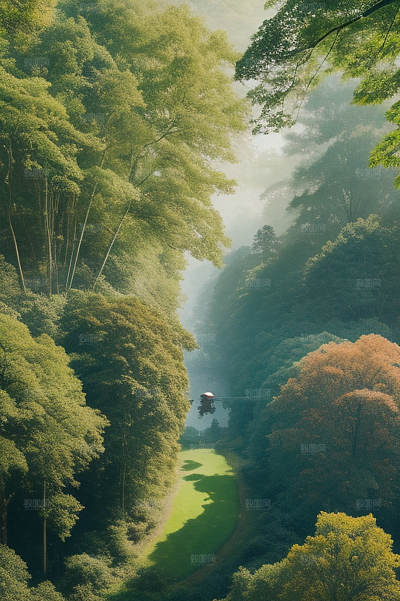 飘逸之旅热气球中的无限想象