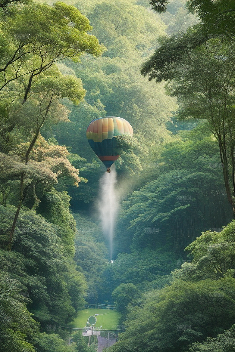 空中奇观热气球中的惊叹与美丽