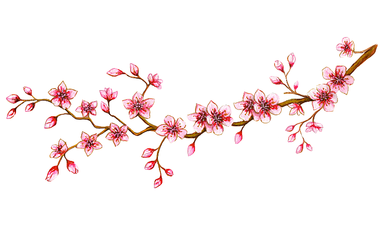唯美小清新花卉树叶动物免扣元素
