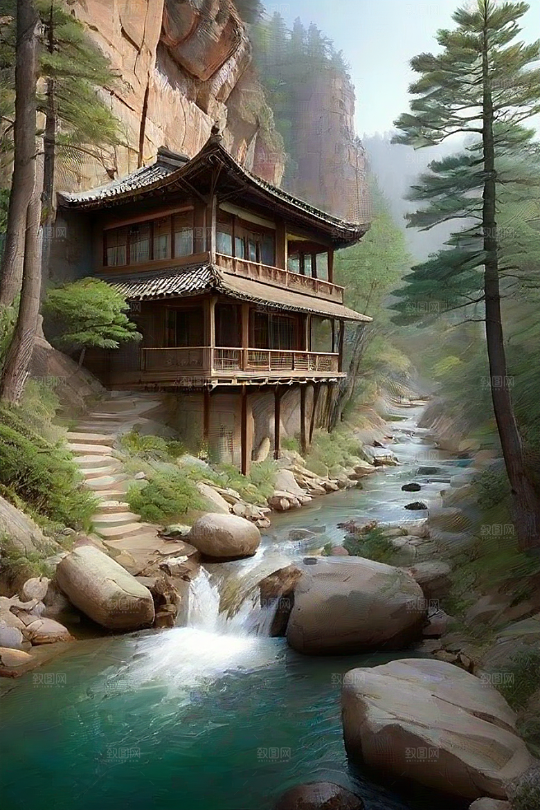 梦幻山居自然美景