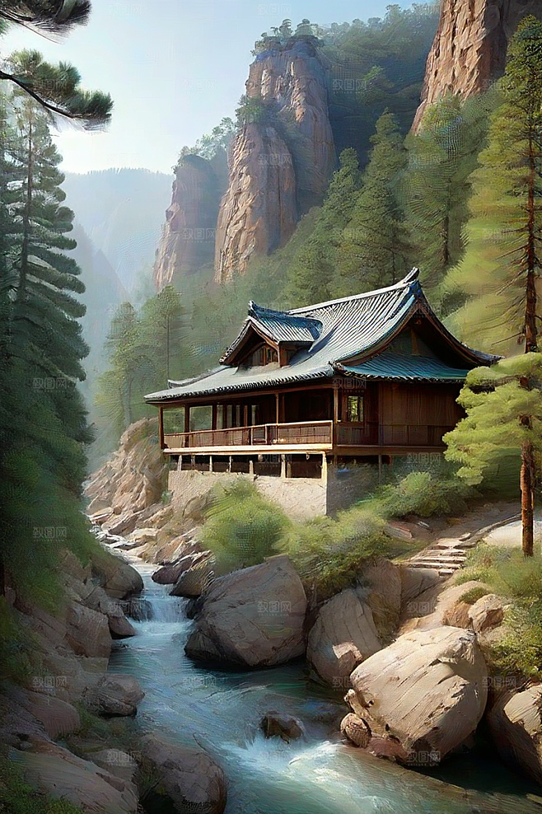 梦幻山居自然美景