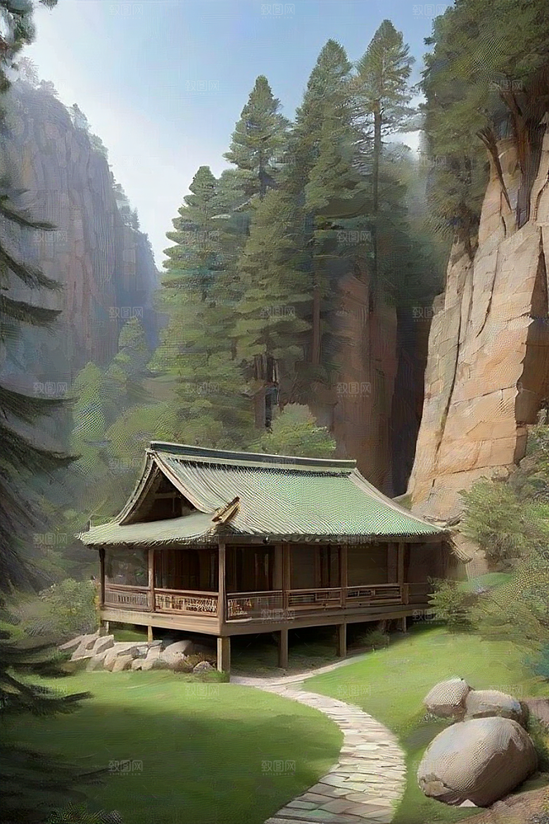 梦幻山居自然美景