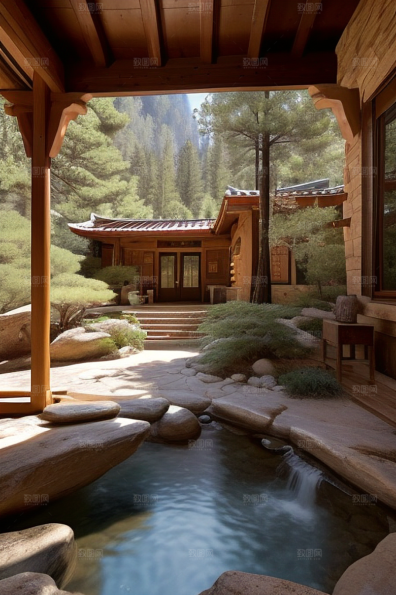 梦幻山居自然美景