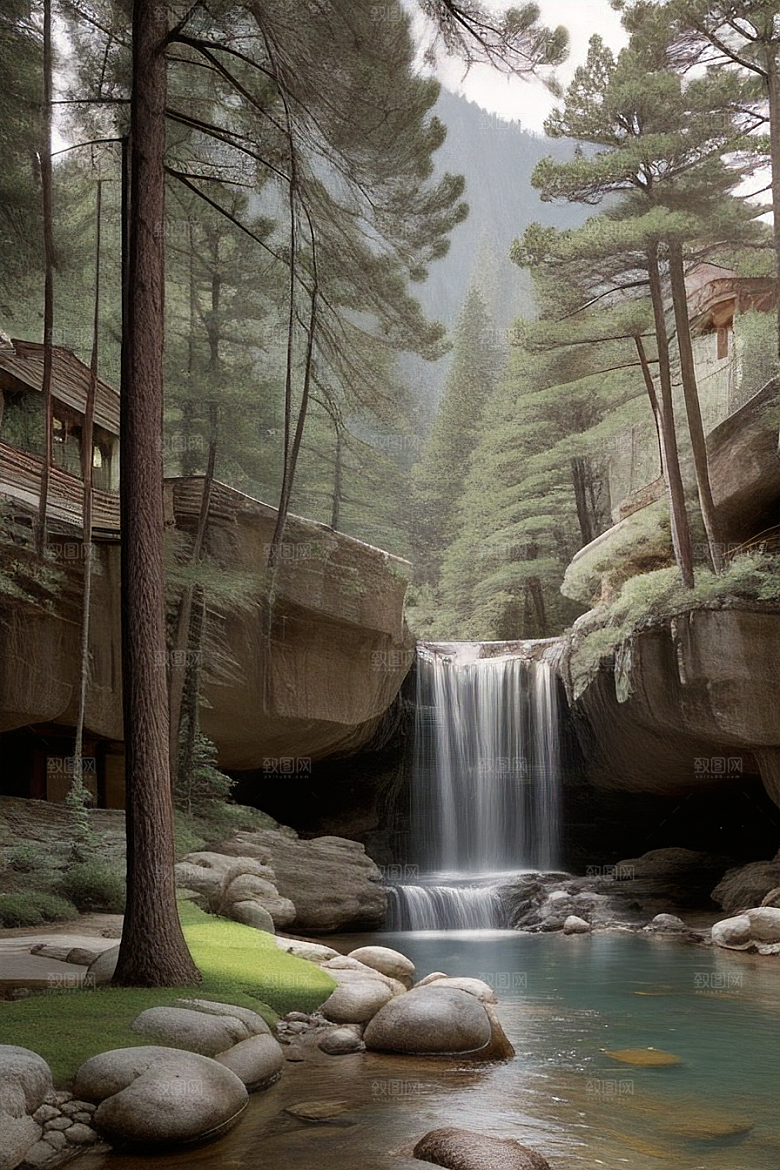 梦幻山居自然美景