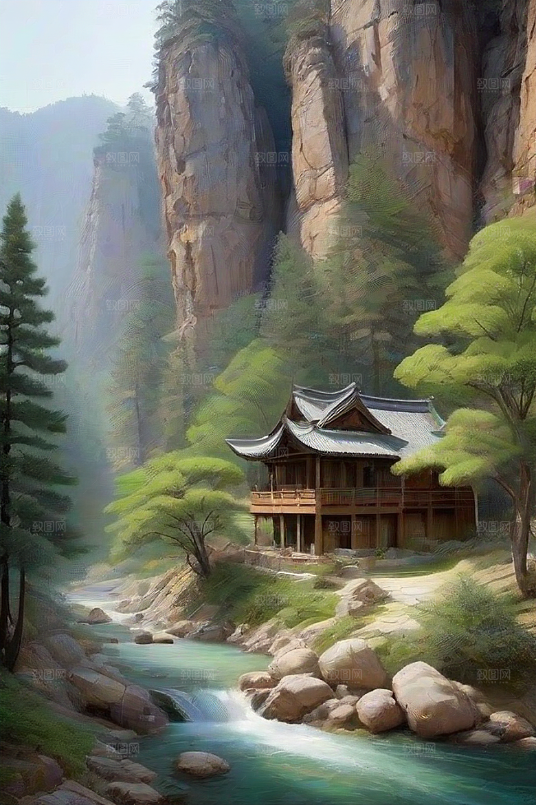 梦幻山居自然美景
