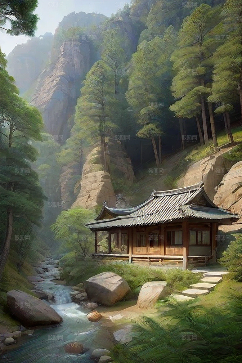 梦幻山居自然美景
