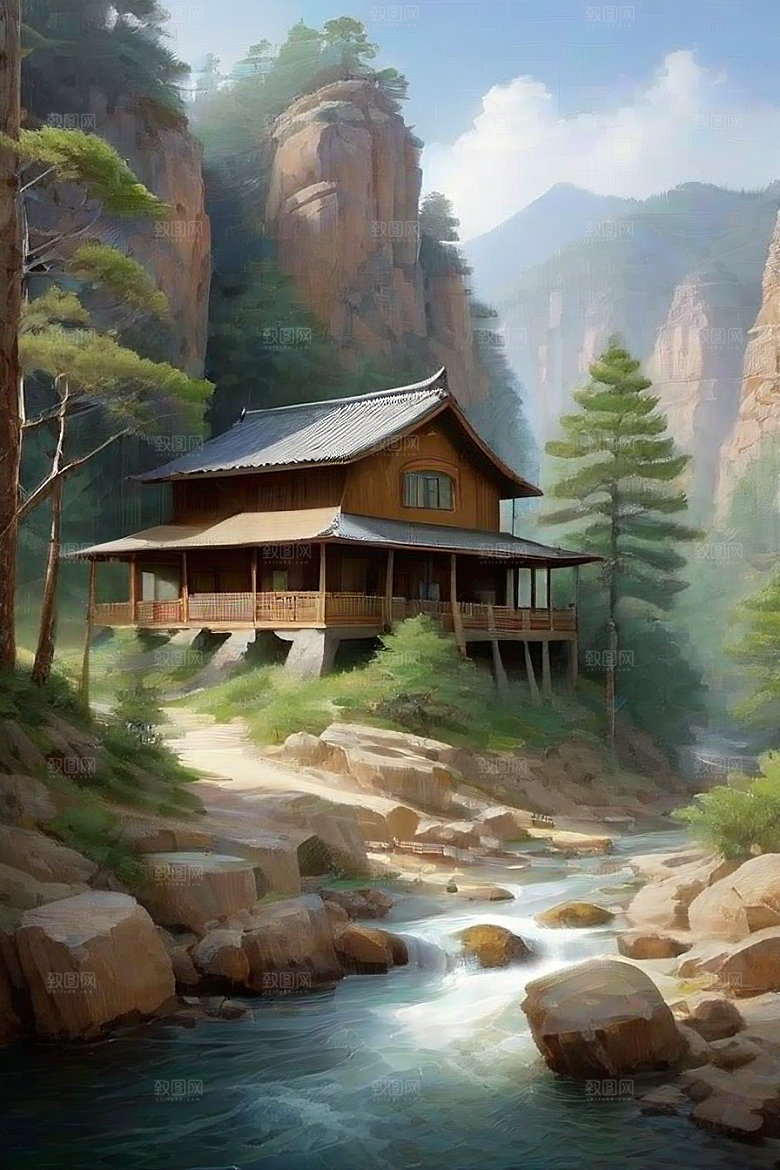 梦幻山居自然美景