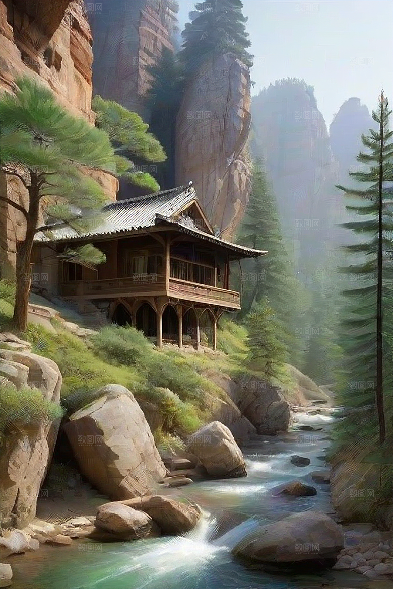 梦幻山居自然美景