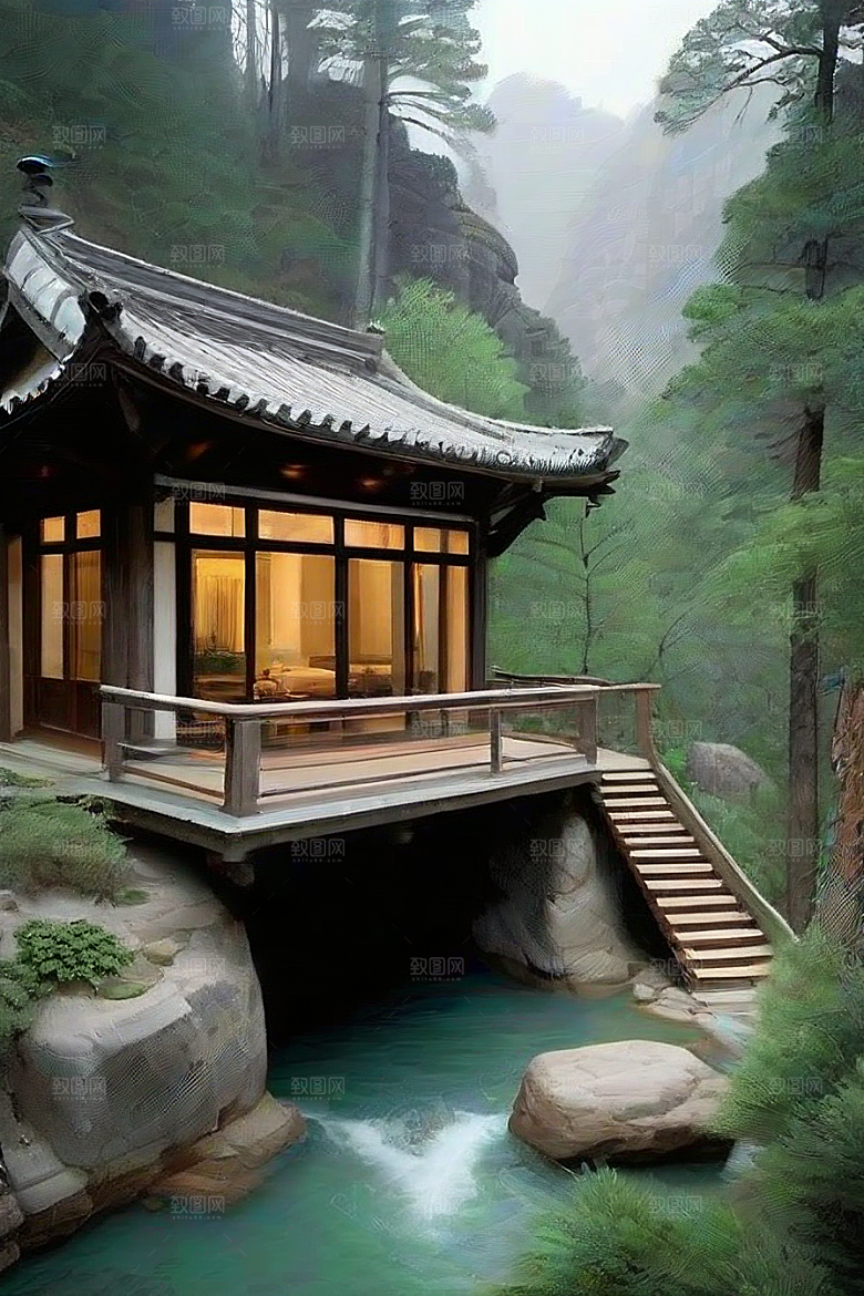 梦幻山居自然美景