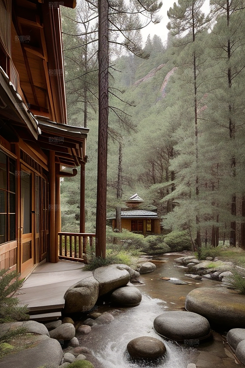 魔幻山谷自然景色与温馨住所的完美结合
