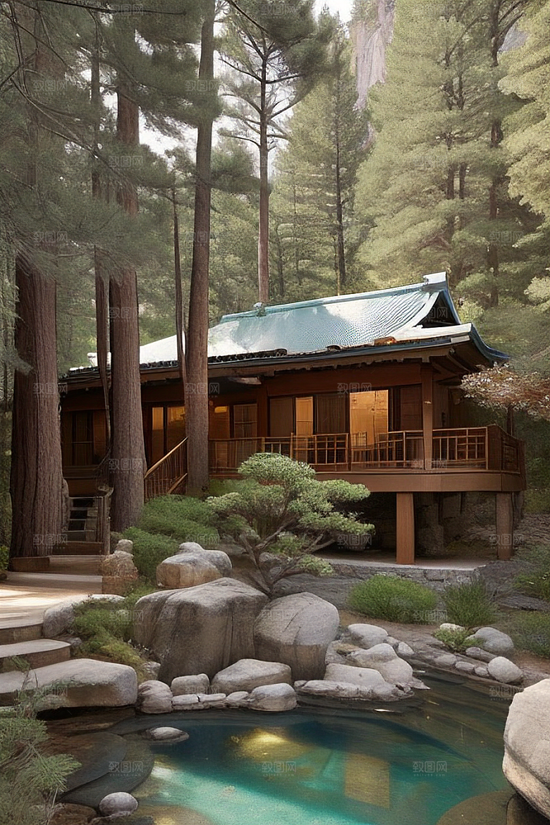 魔幻山谷自然景色与温馨住所的完美结合