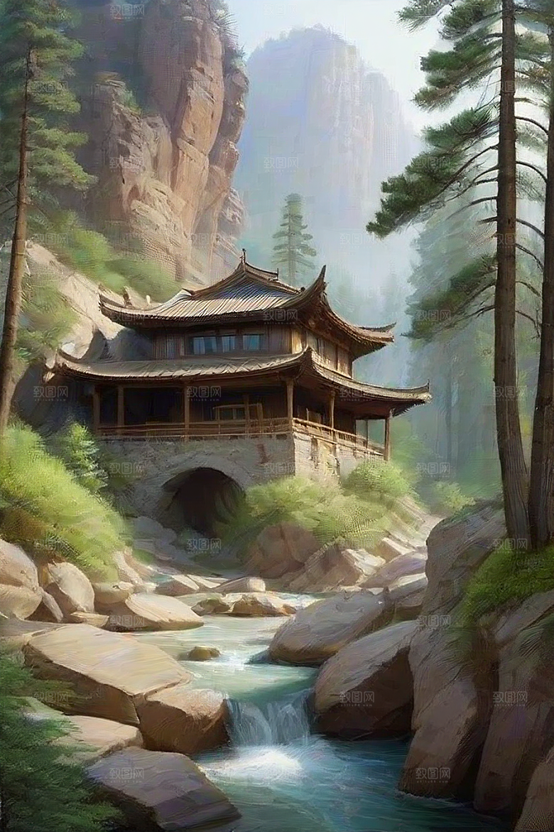 魔幻山谷自然景色与温馨住所的完美结合