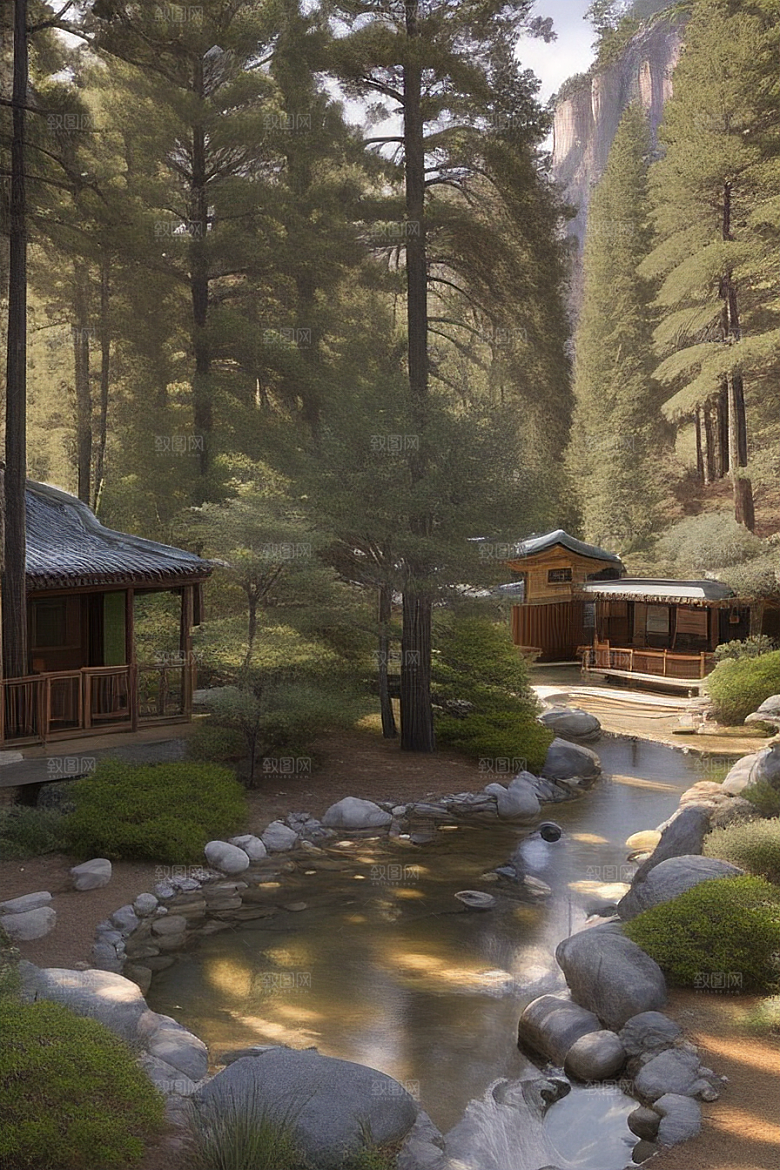 魔幻山谷自然景色与温馨住所的完美结合