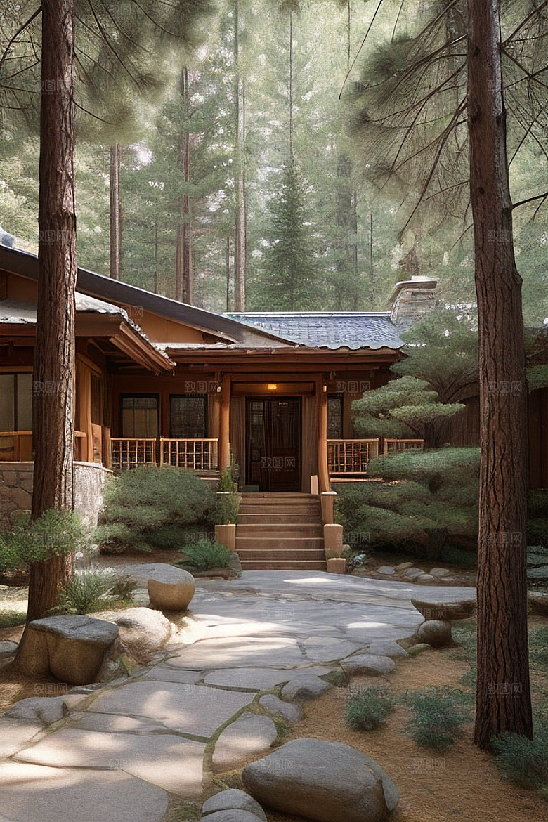 魔幻山谷自然景色与温馨住所的完美结合