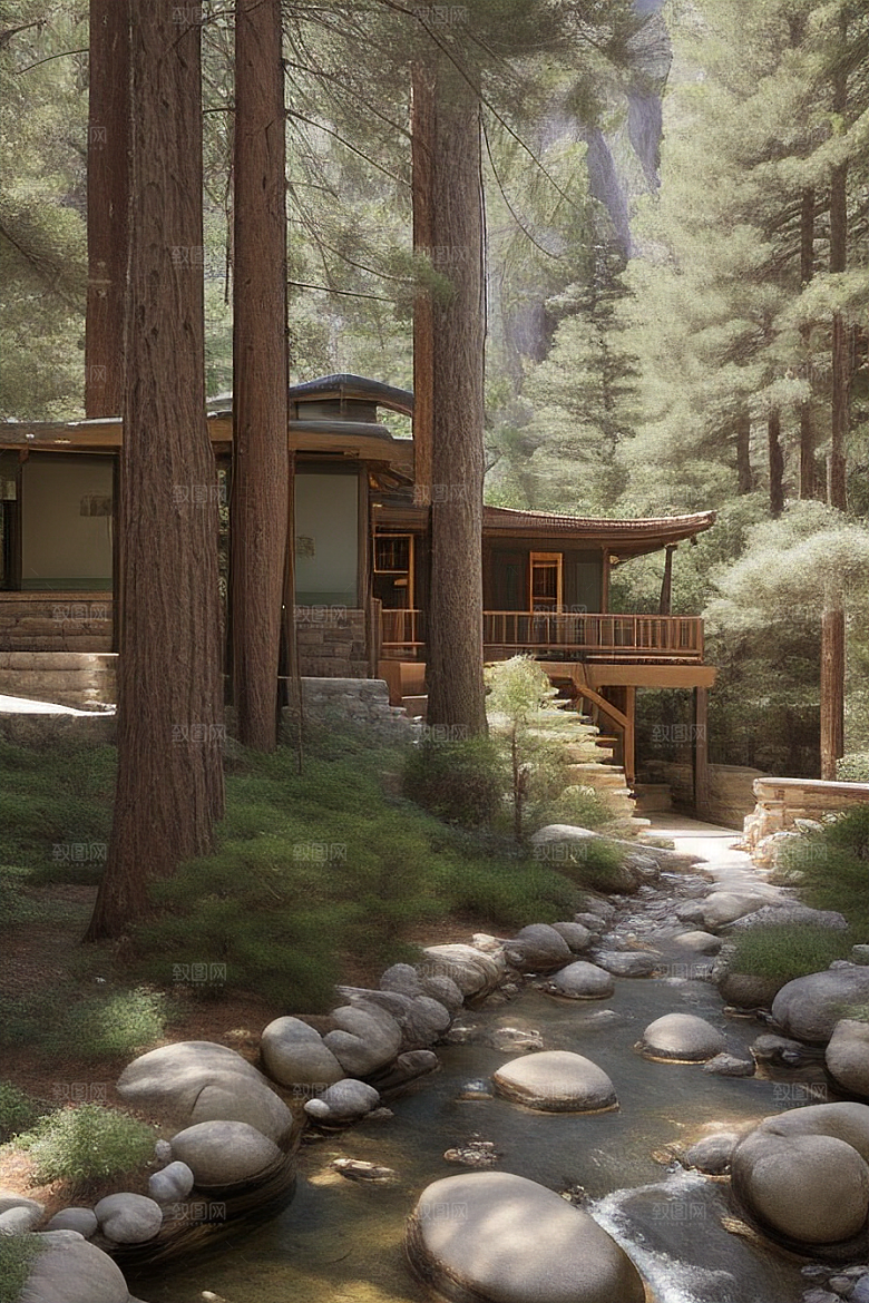 魔幻山谷自然景色与温馨住所的完美结合