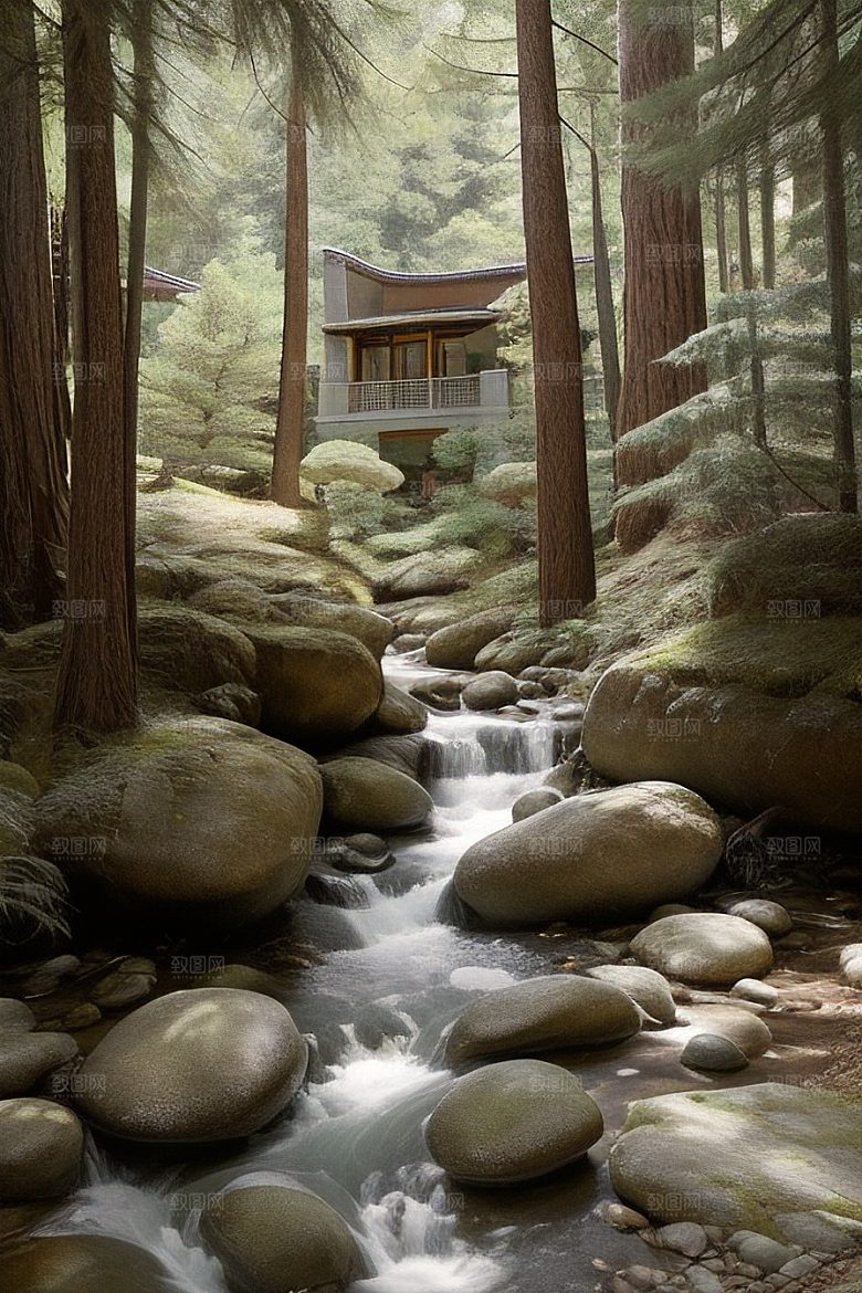魔幻山谷自然景色与温馨住所的完美结合