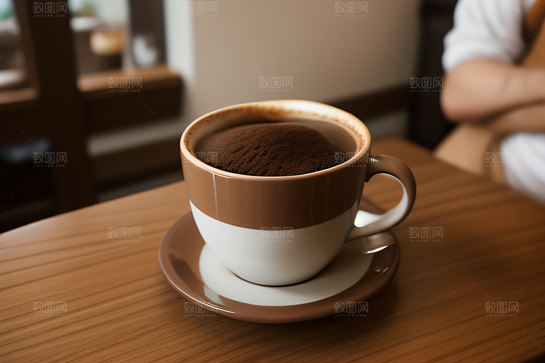 悠闲品味的咖啡时光