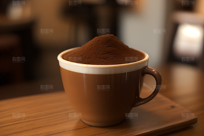 醇香浓郁的一杯咖啡
