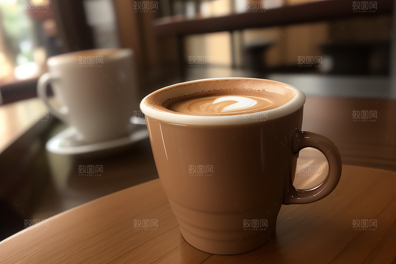 醇香浓郁的一杯咖啡