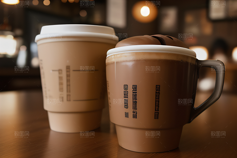 醇香浓郁的一杯咖啡
