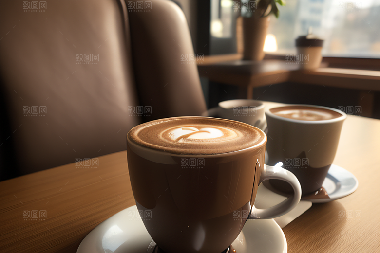 醇香浓郁的一杯咖啡