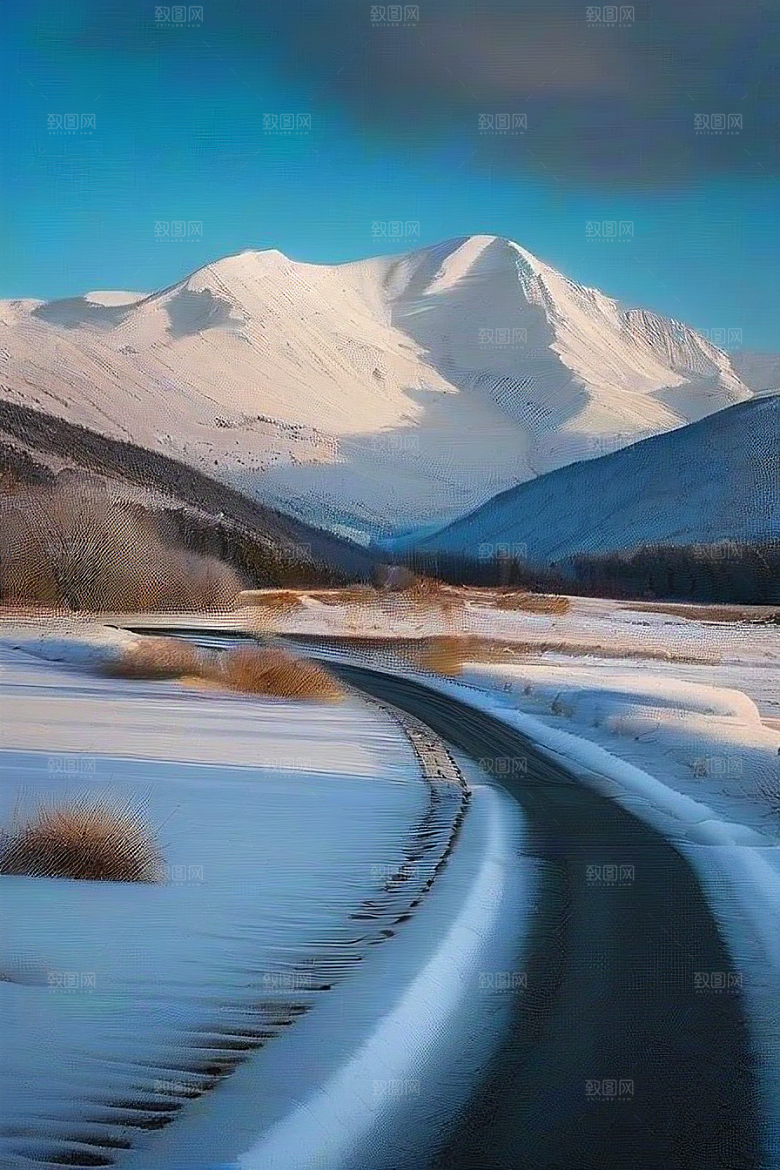 雪山之美冰雪世界中的壮丽探险