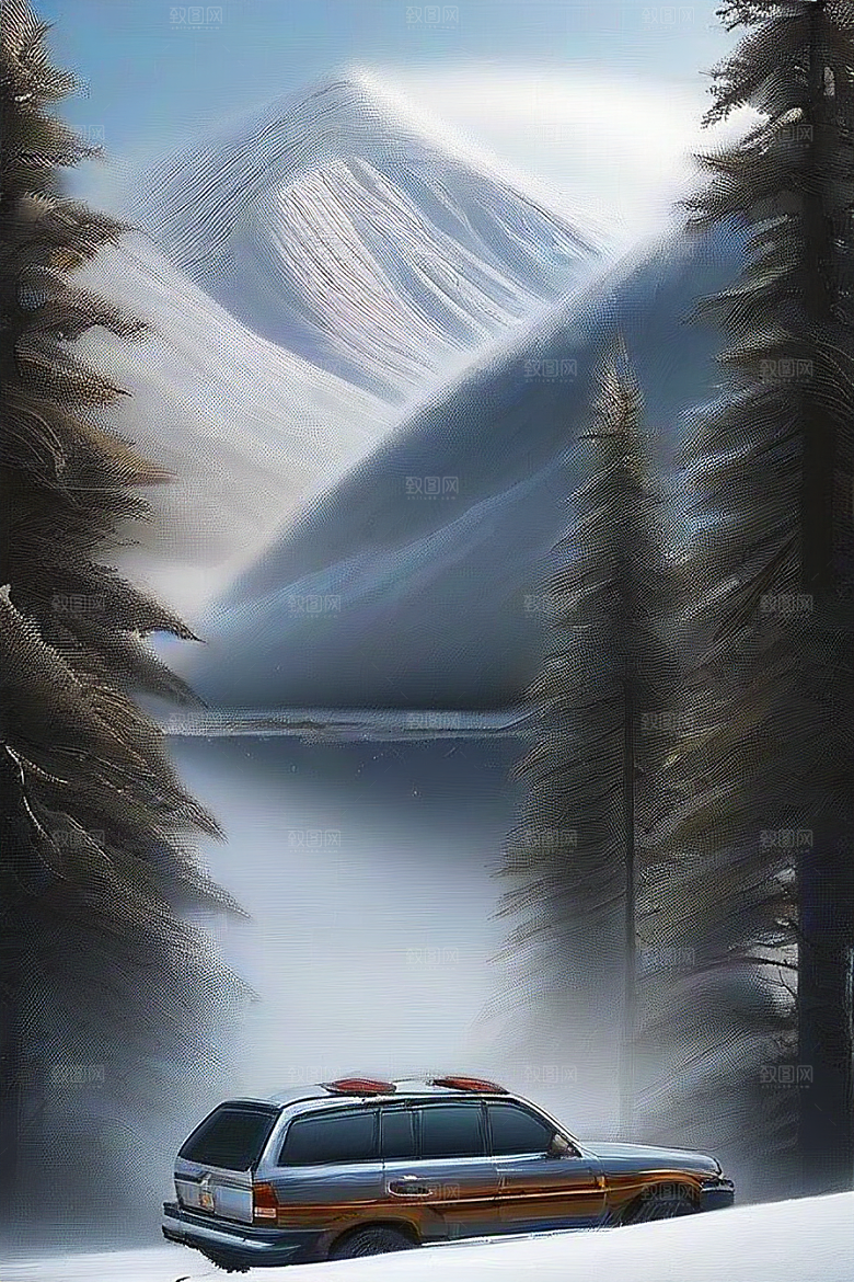 雪山之美冰雪世界中的壮丽探险