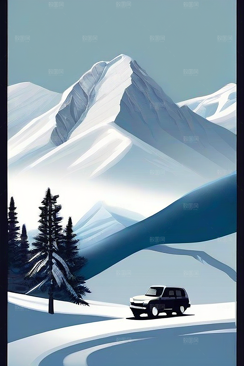 雪山之美冰雪世界中的壮丽探险