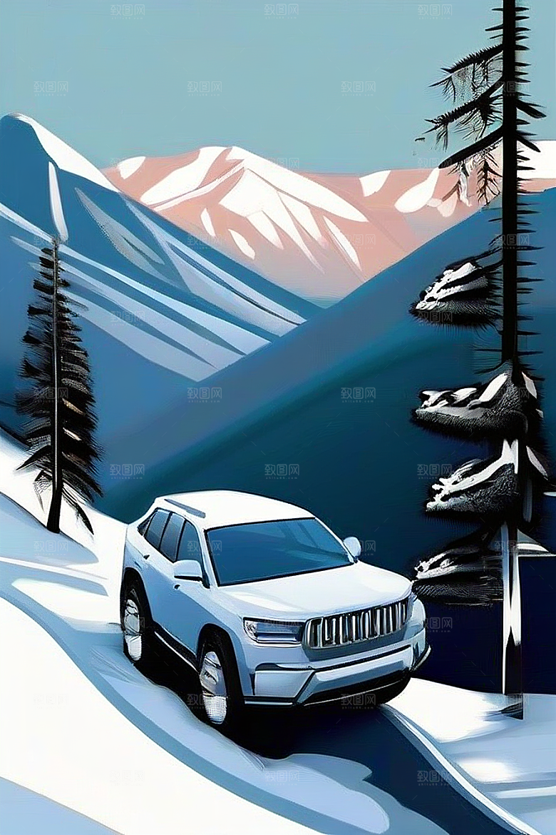 雪山驾驶征服雪域高峰的畅快之旅