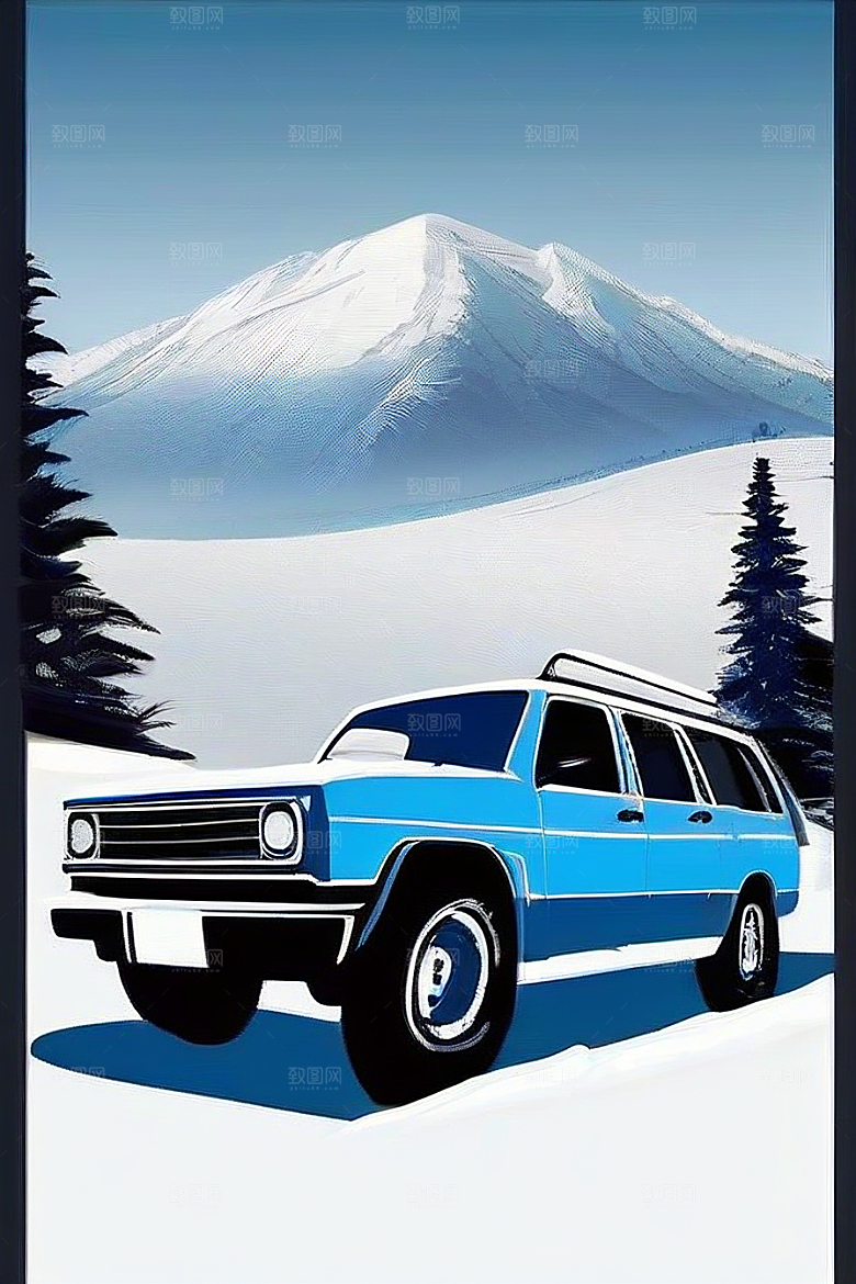 雪山驾驶征服雪域高峰的畅快之旅