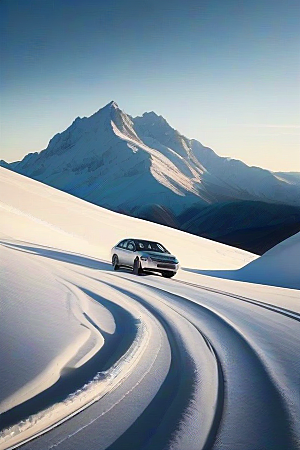 雪山驾驶征服雪域高峰的畅快之旅