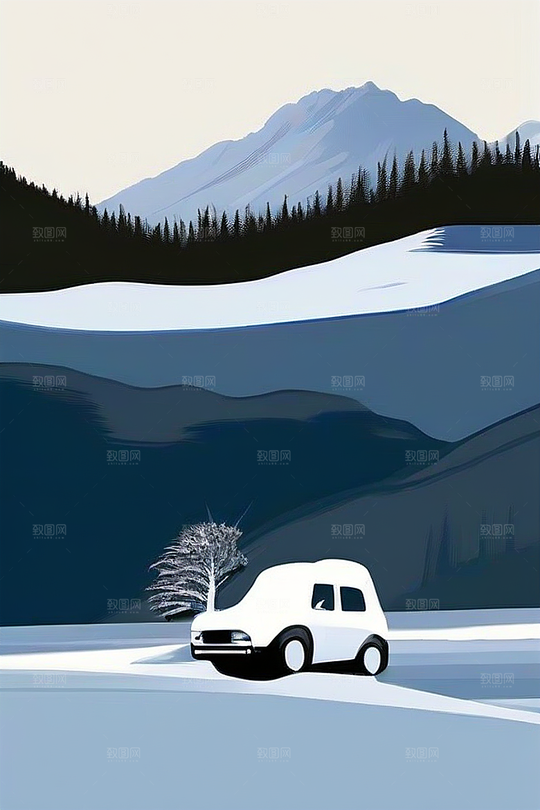 冰雪驰骋雪山之旅的速度与激情