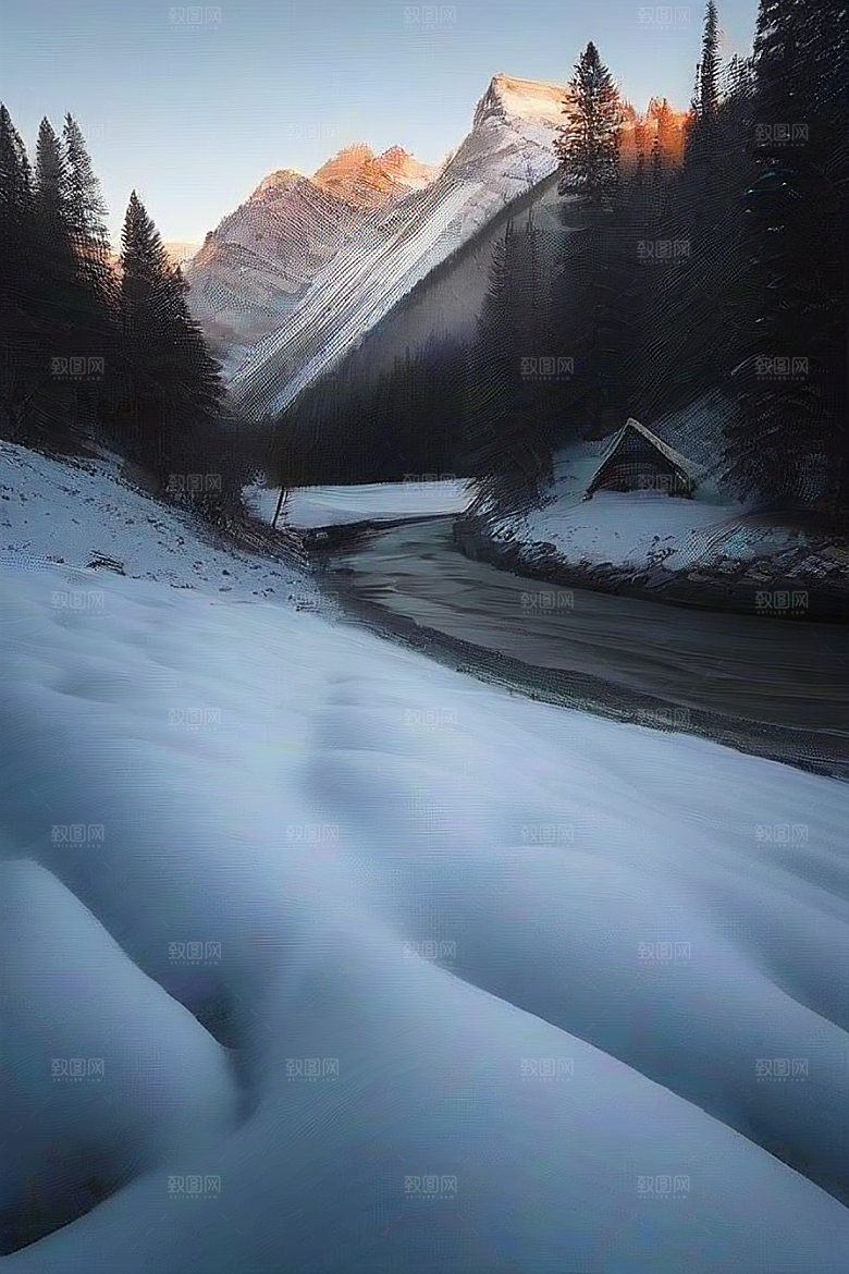 冰雪驰骋雪山之旅的速度与激情