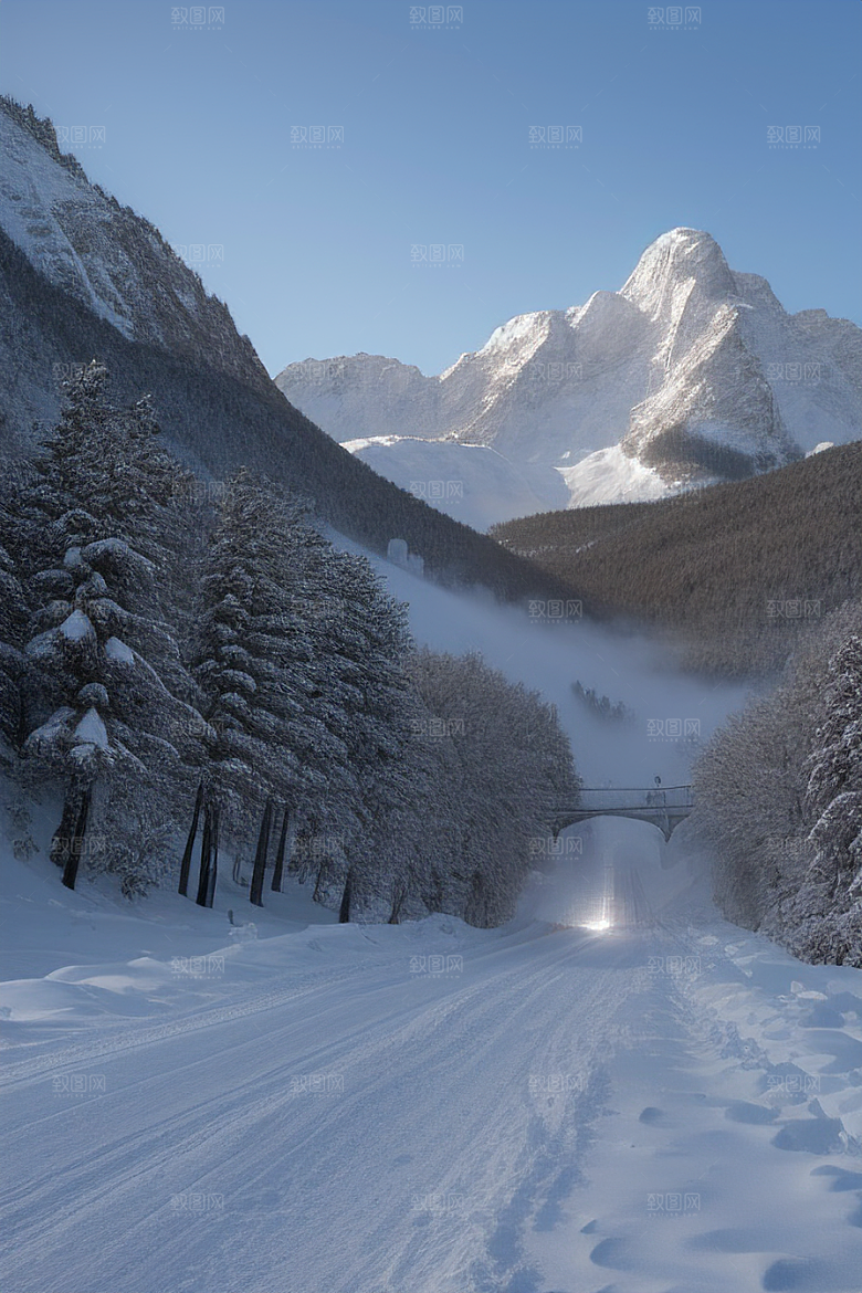 雄伟之旅雪山壮丽景色的探索之旅