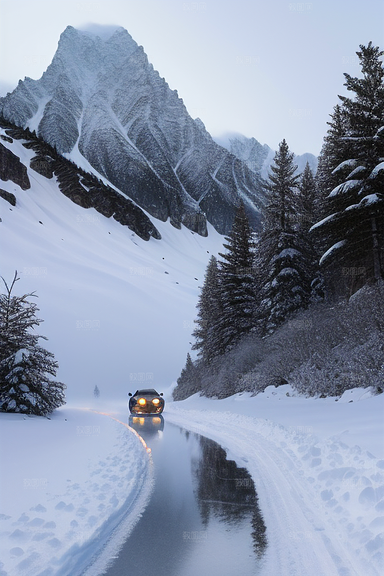 雪山之旅冰雪世界的奇妙冒险