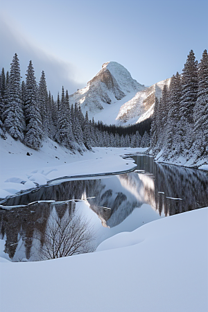 雪山之旅冰雪世界的奇妙冒险