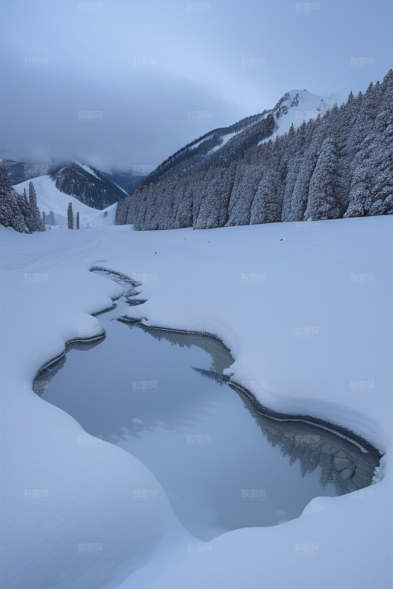 雪山之旅冰雪世界的奇妙冒险
