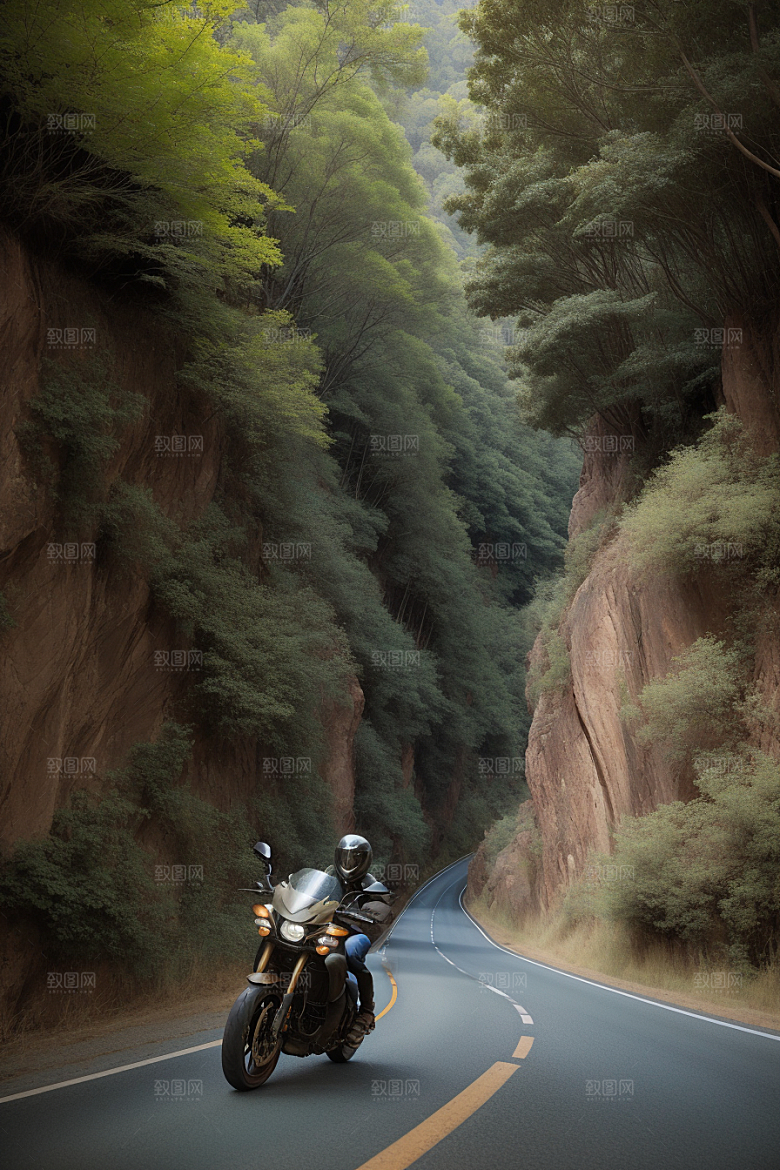 自由驾驶摩托驰骋峡谷的速度与自由