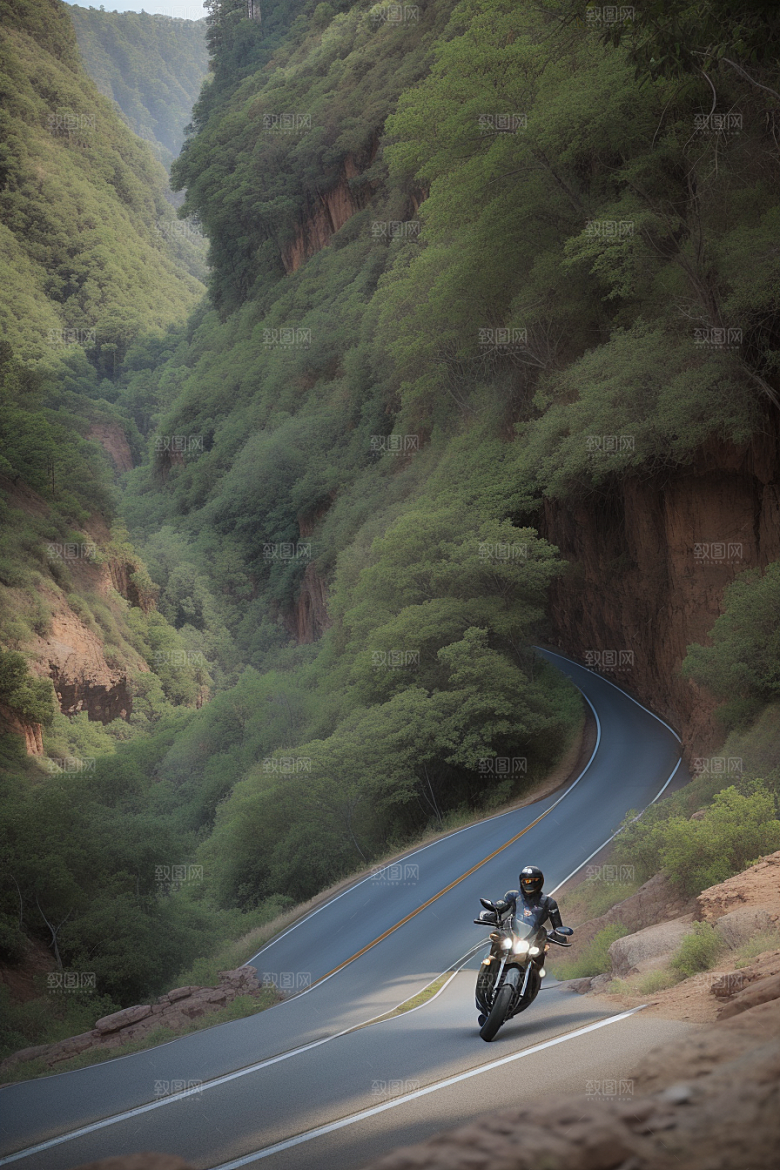 自由驾驶摩托驰骋峡谷的速度与自由