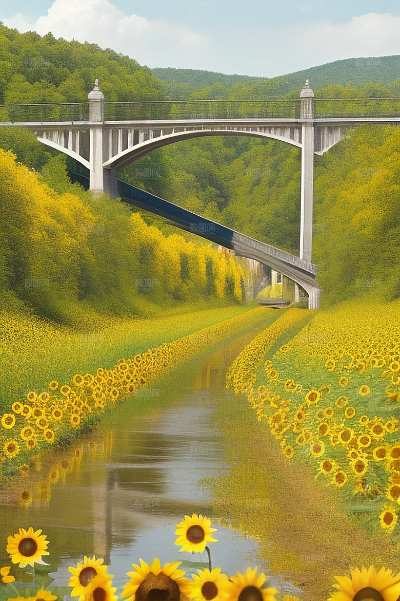 太阳花之旅公路上的温暖与喜悦