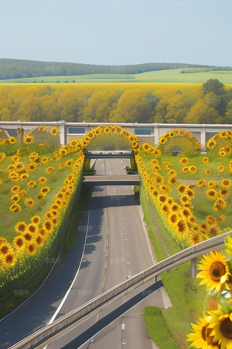 太阳花之旅公路上的温暖与喜悦