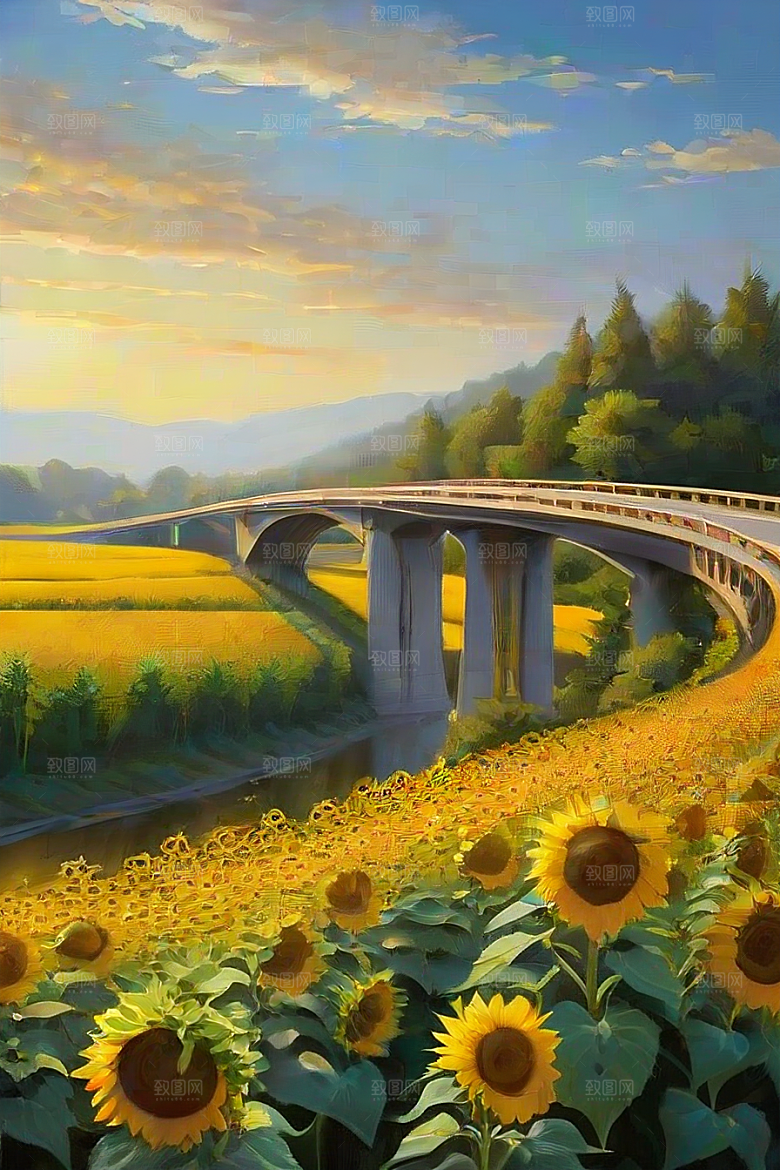 探索与自由沿着风景如画的公路踏上冒险之旅