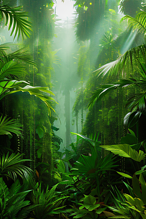 热带雨林的真实景象