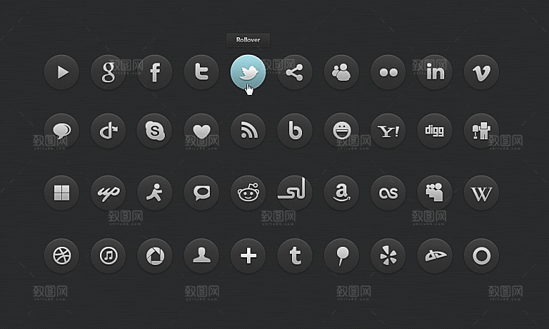 立体网页图标icon源文件
