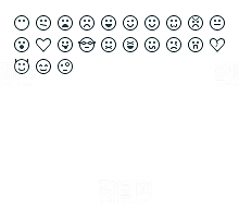 笑脸图标PSD素材免费下载