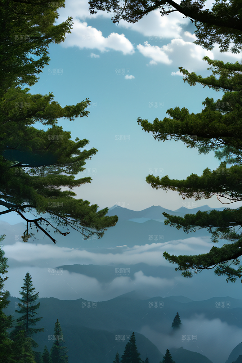 天空交响大自然之美