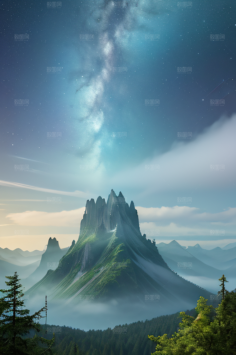 天空交响大自然之美