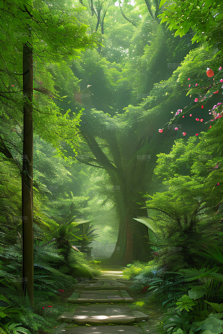 魔幻森林中的奇幻世界